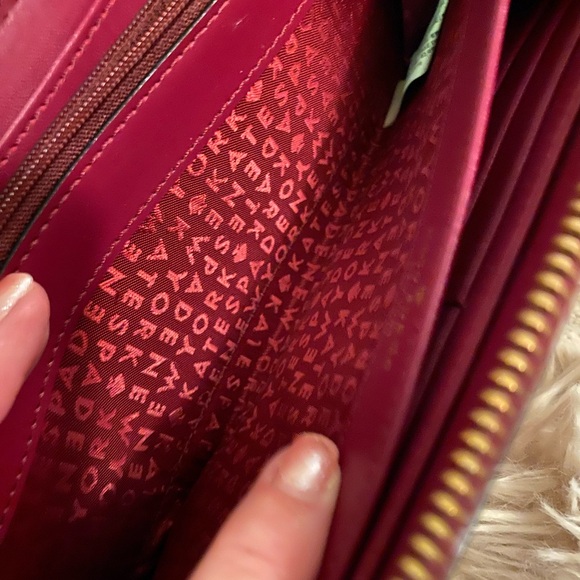EUC! Kate Spade Deep Cranberry Red Wallet - Picture 11 of 13